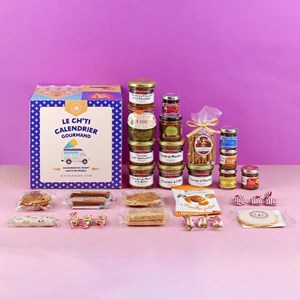 Calendrier de l'avent le ch'ti calendrier gourmand