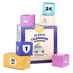 Calendrier de l'avent le ch'ti calendrier gourmand