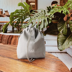 Sac repas isotherme 5,7l gris