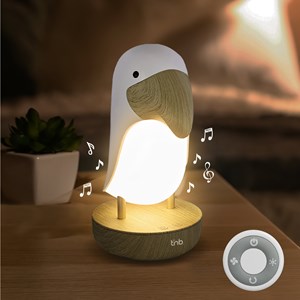 Veilleuse toucan avec lumière douce et bruits blancs