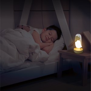 Veilleuse toucan avec lumière douce et bruits blancs