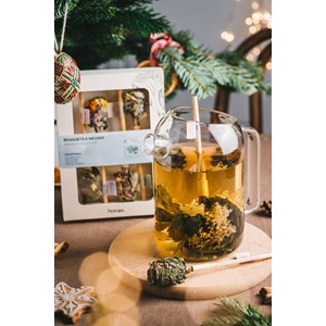 4 bouquets à infuser bio horae - coffret infusions bio