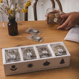 Coffret d'infusions bio 4 saisons de 32 sachets horae