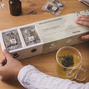 Coffret d'infusions bio 4 saisons de 32 sachets horae