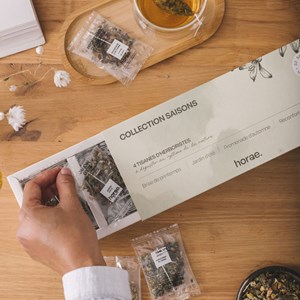 Coffret d'infusions bio 4 saisons de 32 sachets horae