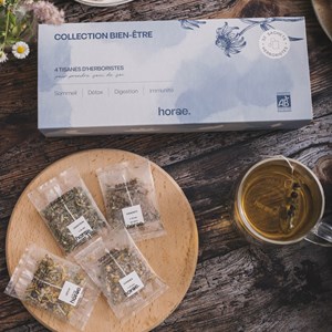 Coffret d’infusions bien-être de 32 sachets horae