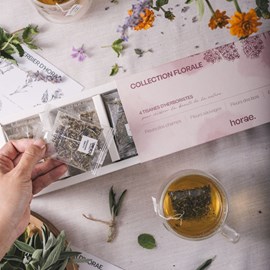 Coffret d’infusions bio florales de 32 sachets horae