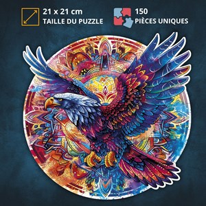 Aigle de la liberté- puzzle en bois