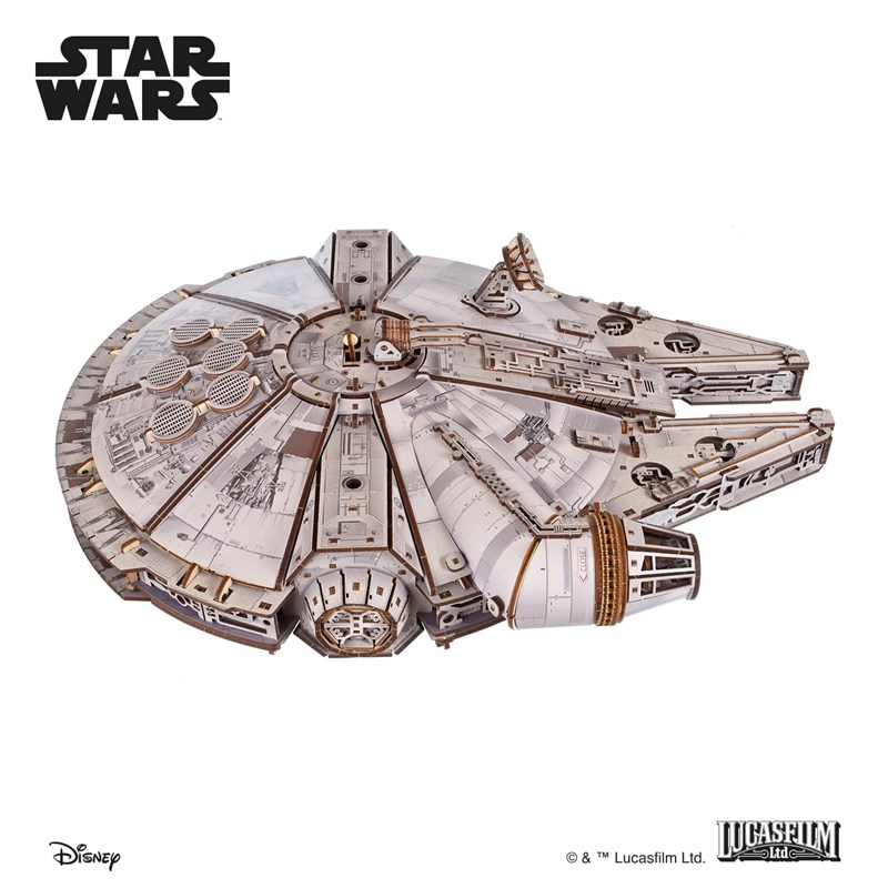 Faucon millenium™ – puzzle 3d star wars