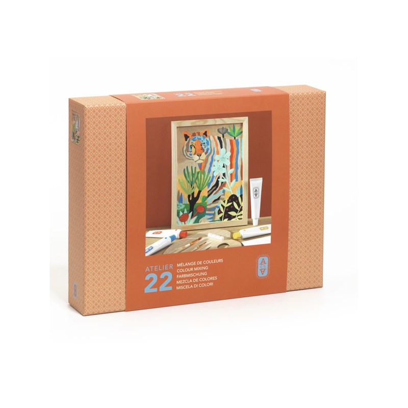 Atelier 22 melange de couleurs - djeco