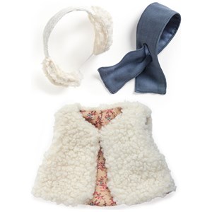 Tenue moumoute pour poupée