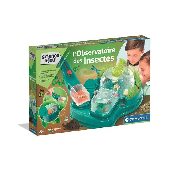 Jeu de sciences Clementoni L'observatoire des insectes