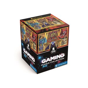 Puzzle cube 500 pièces clementoni yu-gi-