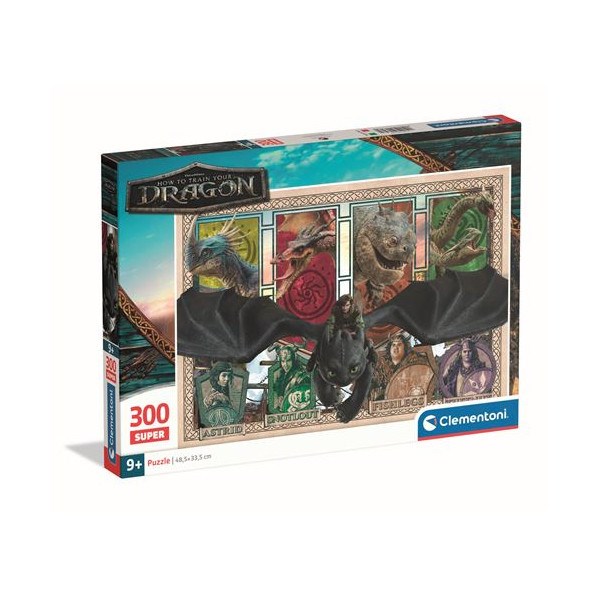 Puzzle 300 pièces clementoni super how t