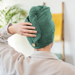 Coffret petit linge de bain – rose