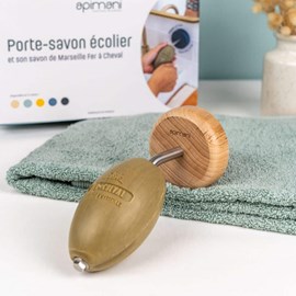 Coffret porte-savon écolier – naturel