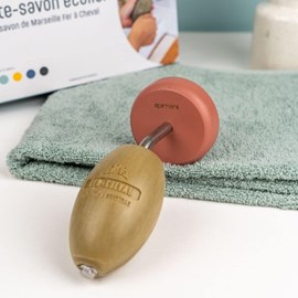 Coffret porte-savon écolier – terracotta