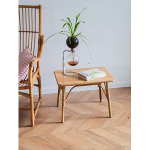 Léonie, la table basse en rotin n°267