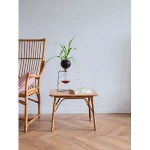 Léonie, la table basse en rotin n°267