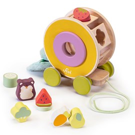 Jouet à trainer hamster