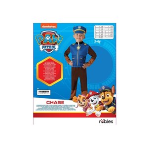 Déguisement chase pat' patrouille 3-4 a