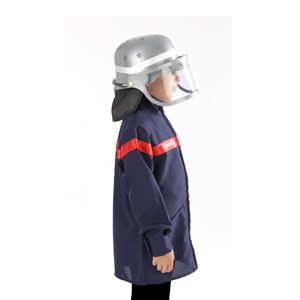 Veste et casque de pompier 5-8 ans