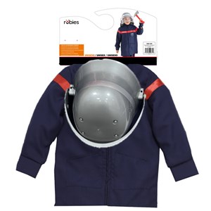 Veste et casque de pompier 5-8 ans