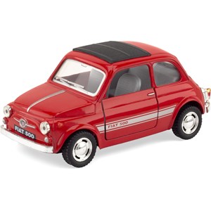 Voiture miniature fiat 500 rouge
