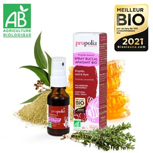 Spray buccal fraîcheur bio