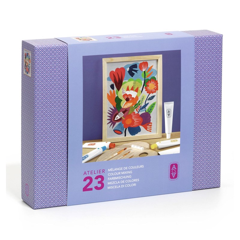 Atelier 23 melange de couleurs - djeco
