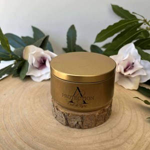 Bougie protection pierre œil de tigre