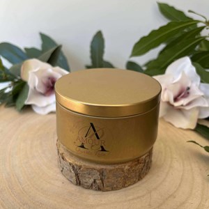 Bougie amour pierre quartz rose