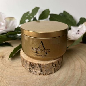 Bougie sérénité pierre améthyste