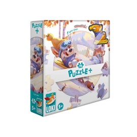 Puzzle+ 70 pièces loki fait de la luge