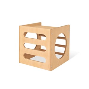 Cube d'escalade bois naturel kari