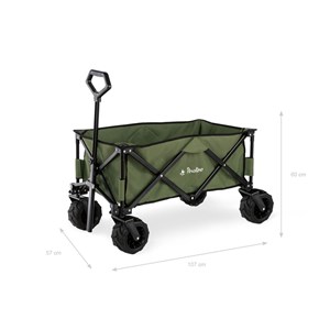 Chariot pliable porti traveler vert