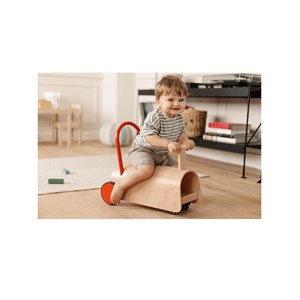 Trotteur porteur enzo bois-rouge