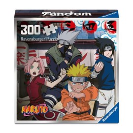 Puzzle 300 pièces ravensburger naruto fa