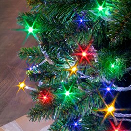 Guilrande lumineuse multicolore - 6m - 3 piles