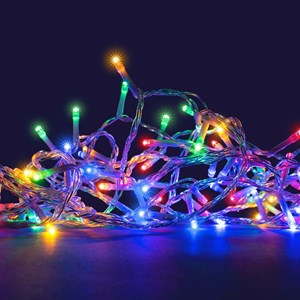 Guilrande lumineuse multicolore - 6m - 3 piles