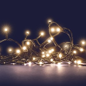 Guirlande lumineuse super brillante - 8m - blanc chaud