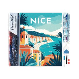 Broderie diamant nice 40x50 cm – ki