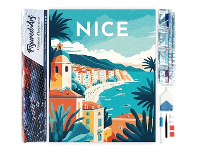 Broderie diamant nice 40x50 cm – ki