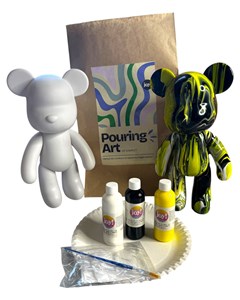 Kit diy pouring art ours 33 cm – cr