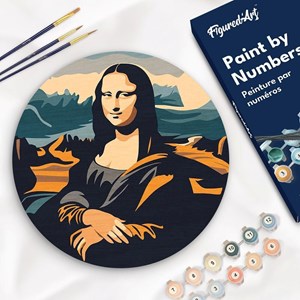 Peinture par numéro – mona lisa 30c