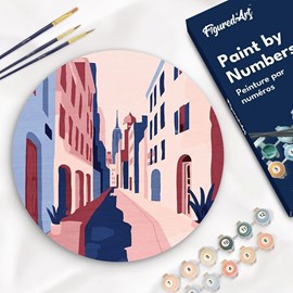 Peinture par numéro – ruelle 30cm s