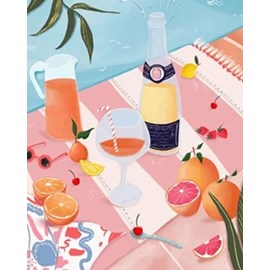 Peinture par numéros &nbsp;brunch d’été