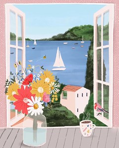 Peinture par numéros &nbsp;évasion flora