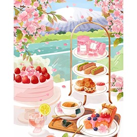 Peinture par numéros &nbsp;goûter sous l