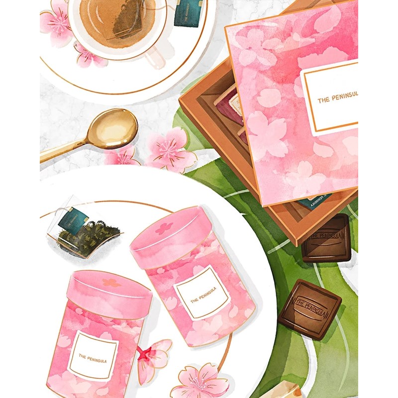 Peinture par numéros  tea time gour